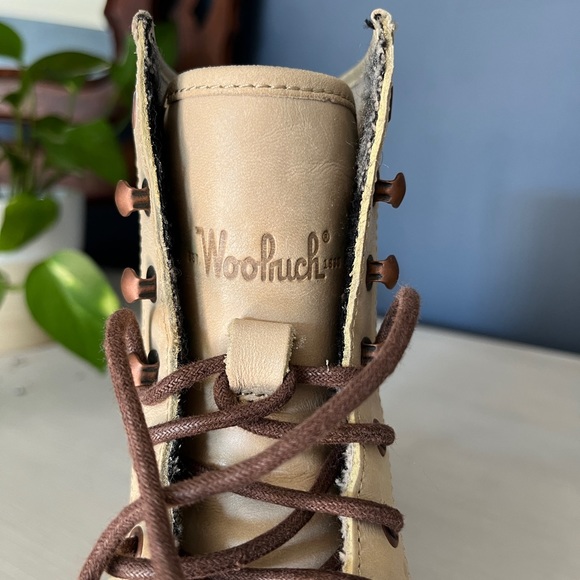 Woolrich 1830 Leather Lace-up Ankle Boots 7 - Picture 11 of 12